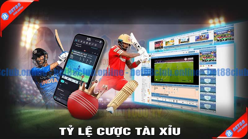 Tỷ lệ Cược tài xỉu